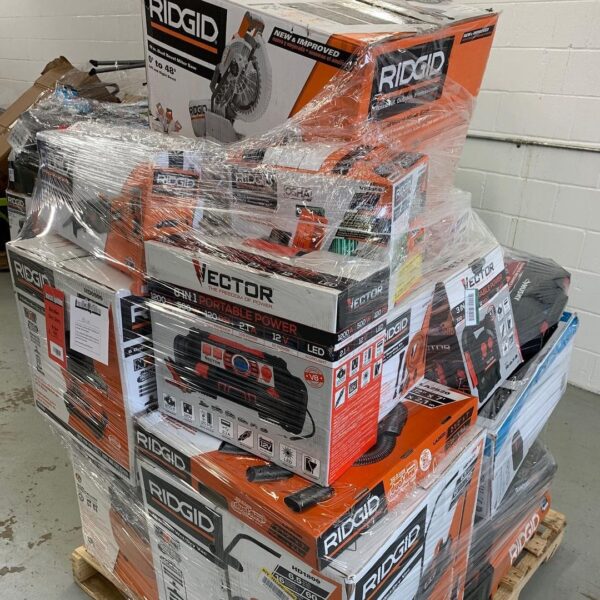 Ridgid Tool Liquidation Pallets 20pcs/pallet