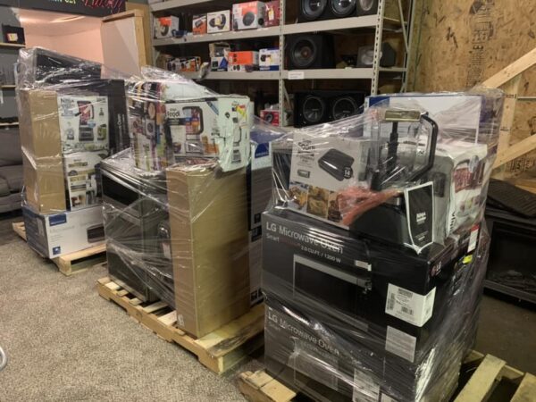 Bulk Kitchen Appliance Liquidation Pallets