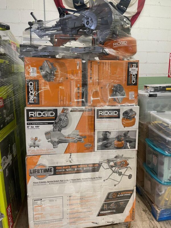 Ridgid Tool Liquidation Pallets 20pcs/pallet - Image 6