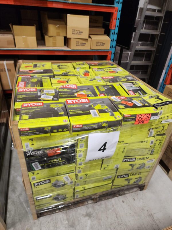 Ryobi Power Tool Liquidations 50pcs/Pallet - Image 2