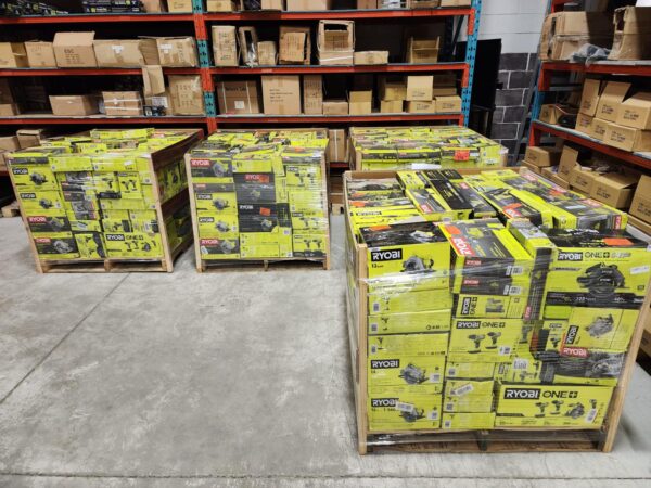 Ryobi Power Tool Liquidations 50pcs/Pallet